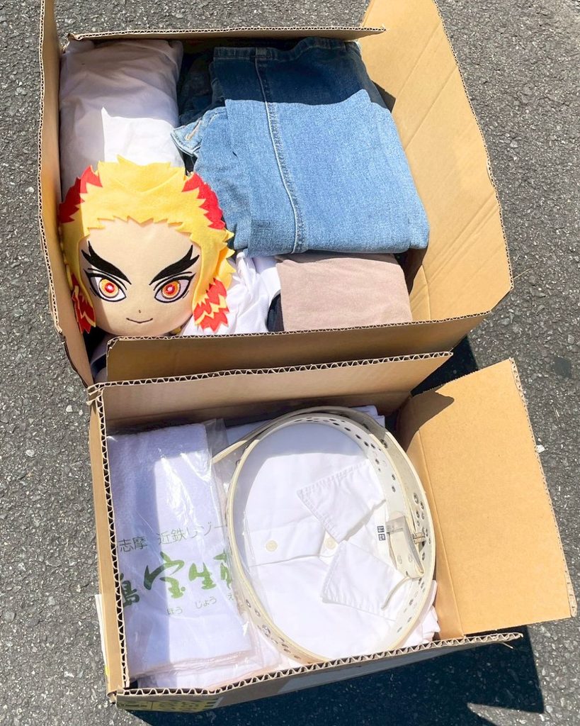 寄付したもの